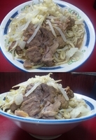 「小ラーメン 豚入り （600円）」@ラーメン二郎 目黒店の写真