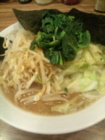 「野菜ラーメン」@麺家 威風堂堂 高田馬場店の写真