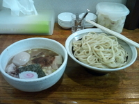 「つけめん（中盛）+味玉+チャーシュー」@三竹寿の写真