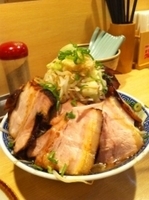 「馬鹿豚角ふじ麺」@まるとら 心斎橋店の写真