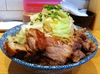 「燈郎 並・野菜マシ」@麺屋 一燈の写真