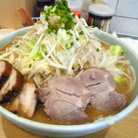 「麺郎 700円 + 特盛 150円（ヤサイマシ）」@麺屋 一燈の写真