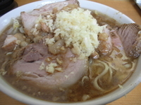 「ミニブタラーメン ニンニク」@ラーメン もみじ屋の写真