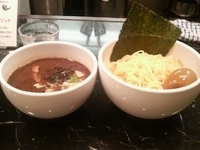 「味玉クロガツオツケメン2bet」@クロガツオツケメン クロガツオソバMAX BETの写真