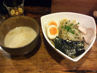 「味玉煮干つけ麺（800円）」@つけ麺専門店 きじ亭の写真