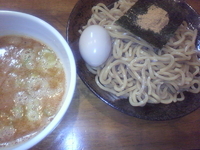 「味噌つけ麺(中盛:300g)+味玉」@つけ麺 梛木の写真