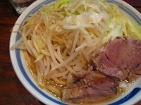 「ラーメン（野菜まし）」@ラーメン豚力の写真