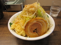 「雷そば 大 ニンニク増し アブラ増し」@雷 北松戸本店の写真