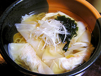 「エビワンタン麺」@麺庄の写真