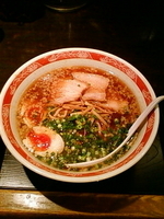 「魂のラーメン:750円」@尾道ラーメン 麺一筋 桜木町店の写真