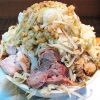 「豚ラーメン+その先にあるもの 「ニンニク・ヤサイ・アブラ」」@ラーメン荘 その先にあるものの写真