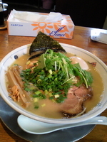 「鶏塩一楽（大盛り）・・・￥1,000」@中華そば 一楽の写真