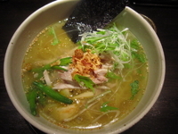 「白鶏麺（780円）」@屋台らーめん 鷹流 高田馬場店の写真