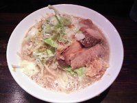 「太麺野菜盛（700円）」@ラーメン 岩佐の写真