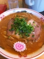 「中華そば W（ダブル）」@中華そば 味丸 県体前店の写真