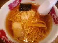 「醤油ラーメン 100円」@満福亭の写真