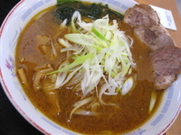 「ねぎ味噌ラーメン￥550+チャーシュー（3枚）￥150」@道なか食堂 げんきの写真