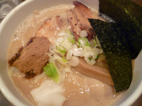 「特製濃厚豚骨らーめん」@めん屋 いなば‏ 御徒町店の写真