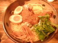 「油そば+大盛 「700円+100円」」@中華そば 椿の写真