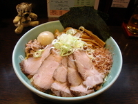 「全部のせ油そば（特盛）」@兎に角 松戸店の写真