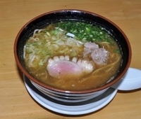 「鴨出汁ラーメン（仮称）」@MENYA 食い味の道有楽の写真