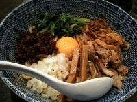 「肉味噌まぜそば[並]（680円）」@つけ麺 弐☆゛屋の写真