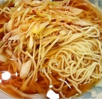 「日替り麺（ネギラーメン）通常750円→490円」@中華レストラン 胡弓 南千住店の写真