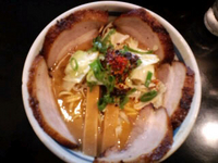 「チャーシューメン（醤油・とんこつ）」@麺家 うえだの写真