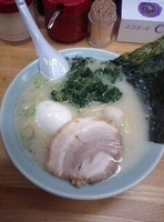 「塩らーめん（650円）+味玉（100円）」@壱寅家 新松戸店の写真