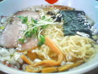 「塩そば/カタメ（￥650）」@支那そば 正月屋の写真