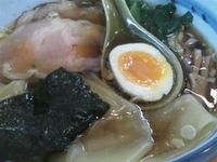 「叉焼ワンタン麺（サービスライスつき）850円」@奥州白河ラーメン ○政の写真