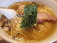 「しおそば+味付玉子」@支那そば なかじまの写真