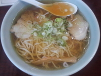 「ラーメン\550+餃子\390」@手打ラーメン 俵屋 小山店の写真