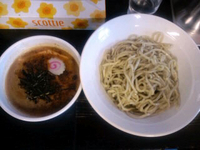 「つけ麺＋玉子雑炊(クーポン）」@麺家 かもん 棟高店の写真