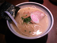 「本塩らーめん（660円）+いったんも麺（+20円）+ねこまんま（」@麺肆 秀膽の写真