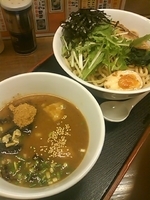 「つけ麺（極太麺）」@丸直の写真