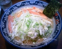 「塩ネギらーめん」@麺屋 黒船 新子安店の写真