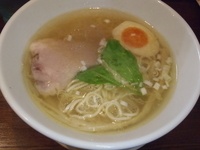 「シャモ塩らーめん（700円）」@麺や 蒼 AOIの写真