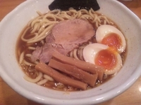 「らぁ麺 （大盛り 300g） 800円 + 味玉 100円」@麺道 GENTENの写真