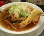 「台湾風辛しらーめん514円+玉丼294円」@幸楽苑 日本橋桜通店の写真