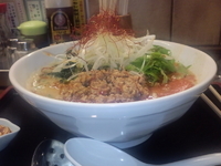 「担々麺（極太麺変更）【700円】」@丸直の写真