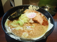 「馬豚骨醤油 650円」@馬豚骨つけ麺見内屋の写真