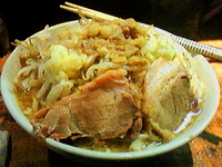 「ラーメン（ニンニク）」@ラーメン荘 その先にあるものの写真