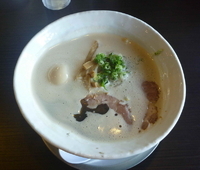 「○超とんこつ たまご付(710円)」@ラーメン超とんこつの写真