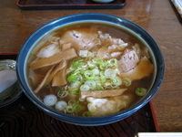 「ワンタンメン:700円」@ワンタンメンの満月 酒田本店の写真