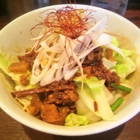 「汁なしタンタン麺」@つけめんTETSU 千駄木本店の写真