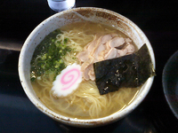 「潮中華そば大盛（750円）+鶏増し（50円）」@潮中華 KAZEの写真