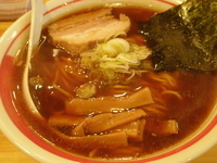 「ラーメン（650円）+大盛り（100円）」@らーめん 田の写真