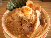 「極盛中華そば全部のせ」@本格中華そば 檜庵 赤羽店の写真