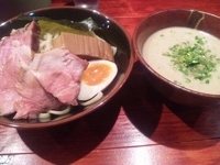 「鶏魚介煮干つけそば （200g） 750円」@喜元門 つくば東光台店の写真
